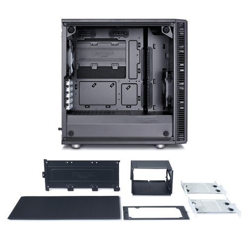 Компютърна кутия Fractal Design Define Mini C TG FD-CA-DEF-MINI-C-BK-TG (снимка 2)