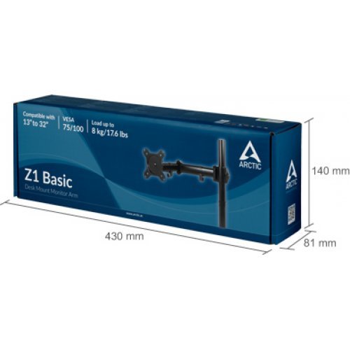 Стойки и стендове > Arctic Cooling Z1 Basic AEMNT00039A (снимка 17)