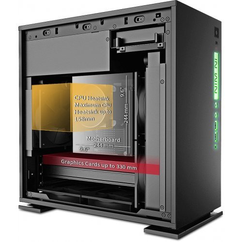 Компютърна кутия In Win 301C INWIN_301C_WHITE (снимка 4)