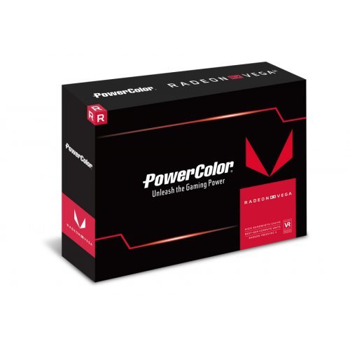 Видео карта PowerColor Vega 64 8GB HBM2 VEGA 64 8GBHBM2-3DH (снимка 2)