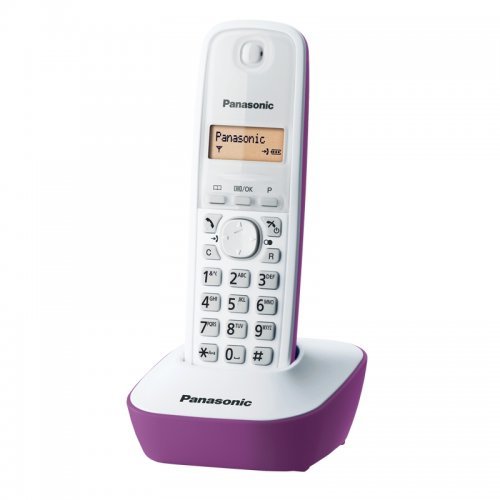 Телефони > Panasonic KX-TG1611 Purple (снимка 1)