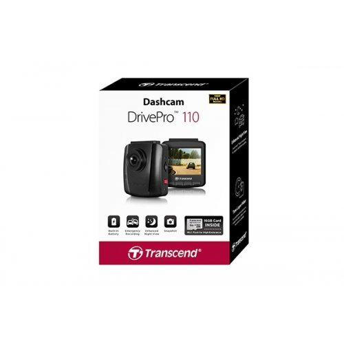 Видеорегистратор Transcend DrivePro 110 TS16GDP110M (снимка 3)