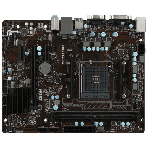 Дънна платка MSI A320M PRO-VD/S (снимка 2)
