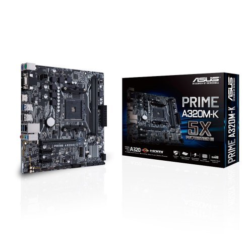 Дънна платка Asus Prime A320M-K (снимка 1)
