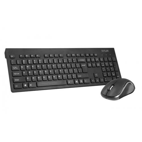 Комплект клавиатура и мишка Delux KA180G + Mouse M391GX KA180G/M391GX (снимка 1)