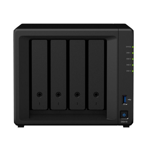 NAS устройство Synology DiskStation DS418 (снимка 2)