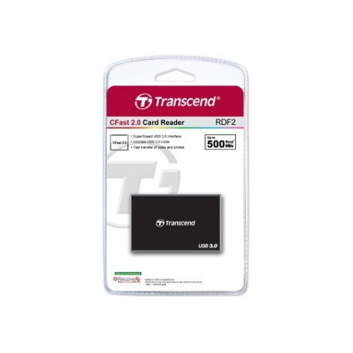 Четец за флаш карти Transcend TS-RDF2 (снимка 3)