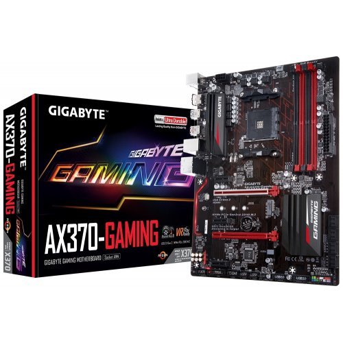 Дънна платка Gigabyte GA-AX370-Gaming (rev.1.0) (снимка 1)