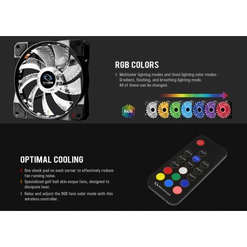 Охлаждане за компютри > Raidmax NV-A120R3 (снимка 3)