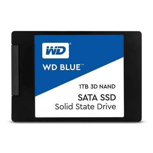 SSD Western Digital 1TB, Blue WDS100T2B0A, SATA3, 2.5" 7mm (снимка 1)