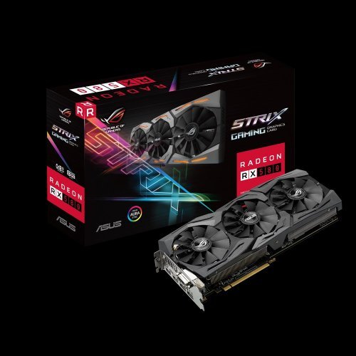 Видео карта Asus Strix RX 580 Gaming 8GB ROG-STRIX-RX580-8G-GAMING (снимка 1)