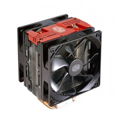 Охлаждане за компютри > Cooler Master Hyper 212 LED Turbo, Red Top Cover RR-212TR-16PR-R1 (снимка 2)