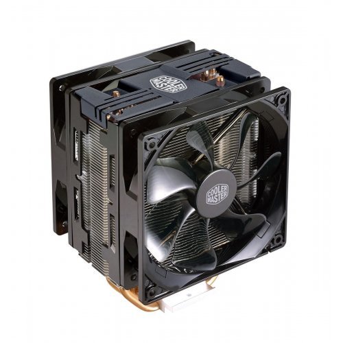 Охлаждане за компютри > Cooler Master Hyper 212 LED Turbo, Black Top Cover RR-212TK-16PR-R1 (снимка 2)