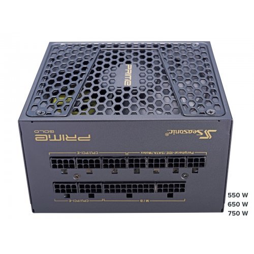 Захранващ блок Seasonic Prime Ultra 650W Gold SSR-650GD2 (снимка 3)