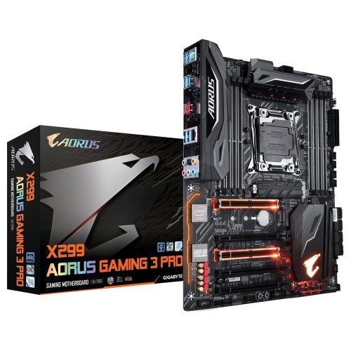 Дънна платка Gigabyte X299 AORUS Gaming 3 Pro (rev. 1.0) (снимка 1)