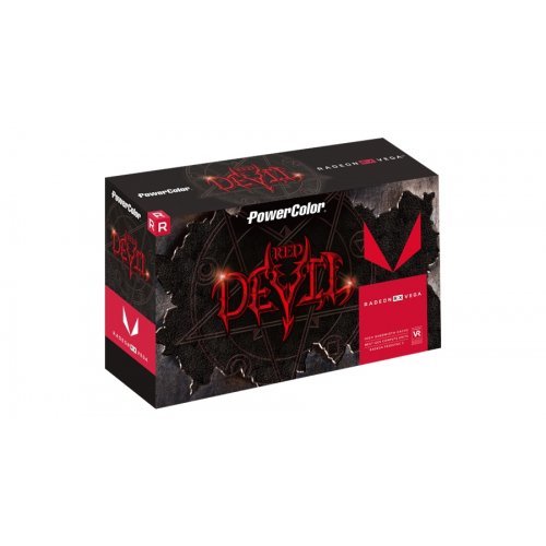 Видео карта AMD PowerColor AXRX VEGA 56 8GBHBM2-2D2H/OC, Red Devil