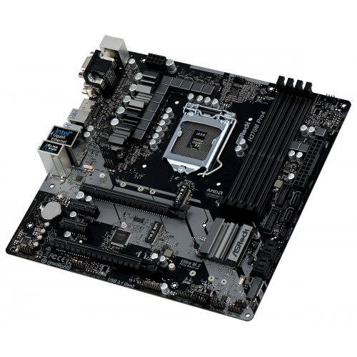 Дънна платка ASRock H370M Pro4 (снимка 3)