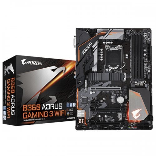 Дънна платка Gigabyte B360 Aorus Gaming 3 WiFi (снимка 2)