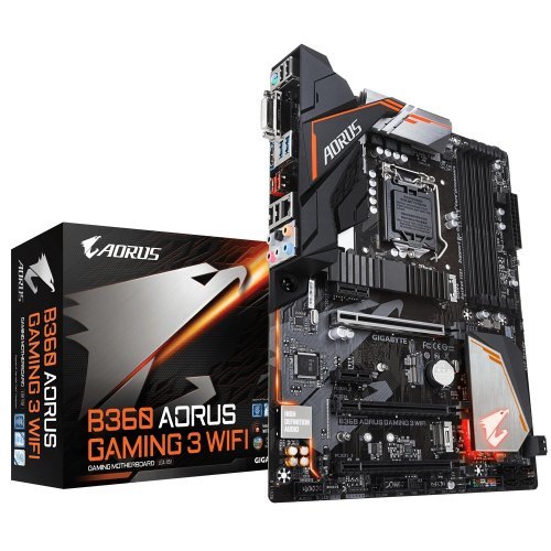 Дънна платка Gigabyte B360 Aorus Gaming 3 WiFi (снимка 1)