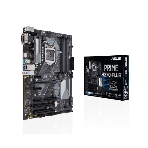Дънна платка Asus Prime H370-Plus (снимка 1)