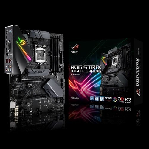 Дънна платка Asus ROG STRIX B360-F GAMING ASUS-MB-STRIX-B360F-GAMING (снимка 1)