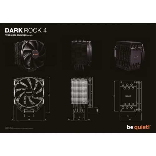 Охлаждане за компютри > Be Quiet! Dark Rock 4 BK021 (снимка 8)