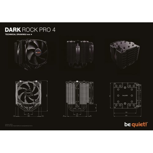 Охлаждане за компютри > Be Quiet! Dark Rock Pro 4 BK022 (снимка 8)