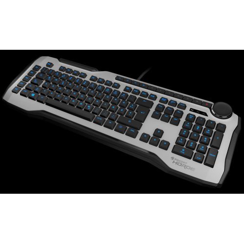 Клавиатура Roccat Horde, Membranical Gaming Keyboard, Grey, ARM Cortex