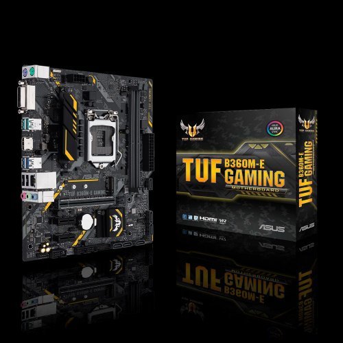 Дънна платка Asus TUF B360M-E GAMING (снимка 1)