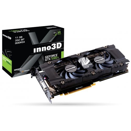 Видео карта Inno3D GTX 1080 Ti X2 11GB N108T-1SDN-Q6MN (снимка 1)