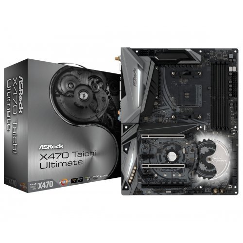 Дънна платка ASRock X470 Taichi Ultimate X470_TAICHI_ULTIMATE (снимка 1)