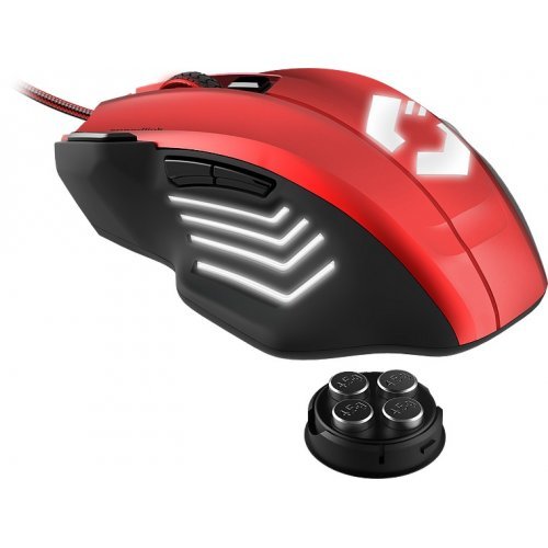 Мишка Speedlink Decus Respec Black-Red SL-680005-BKRD (снимка 3)