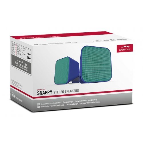 Тонколони за компютър Speedlink Snappy SL-810002-BETE (снимка 3)