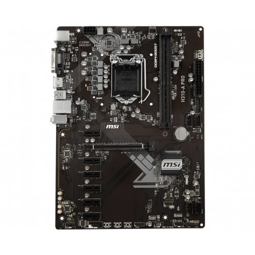 Дънна платка MSI H310-A PRO (снимка 2)