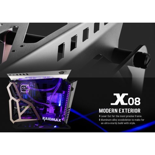 Компютърна кутия Raidmax X08 X08_BLACK (снимка 9)