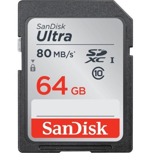 Флаш карта SanDisk Ultra SDSDUNC-064G-GN6IN (снимка 1)