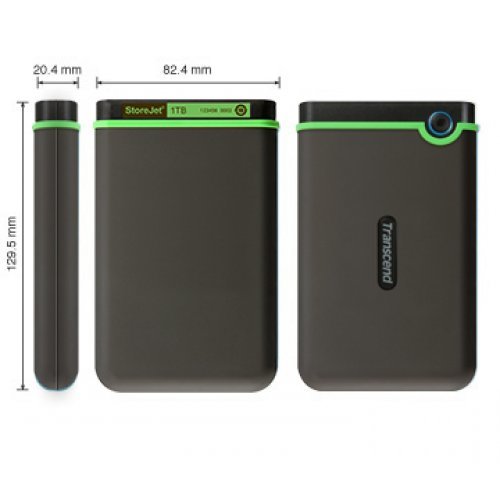 Външен твърд диск Transcend StoreJet 25MC TS2TSJ25MC (снимка 4)