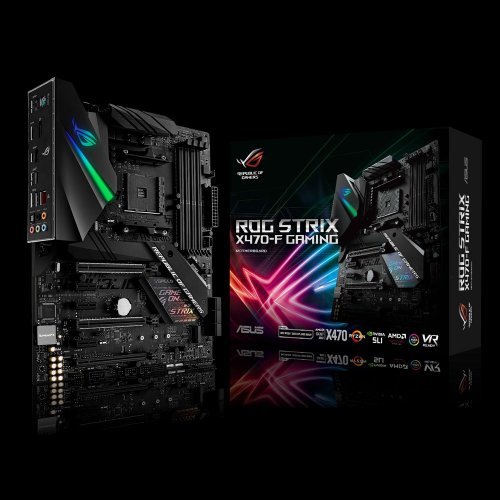 Дънна платка Asus ROG STRIX X470-F GAMING (снимка 1)