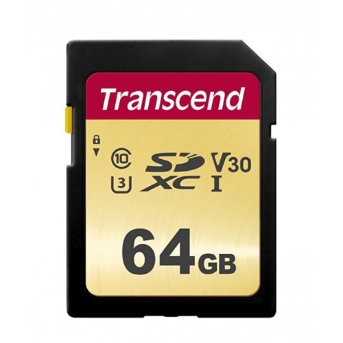 Флаш карта Transcend 500S TS64GSDC500S (снимка 1)