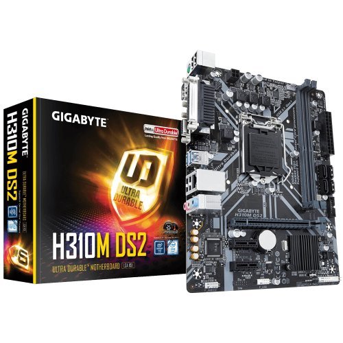 Дънна платка Gigabyte H310M DS2 (снимка 1)