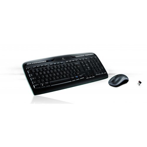 Комплект клавиатура и мишка Logitech MK330 WL DESKTOP BLACK	 920-003989 (снимка 2)
