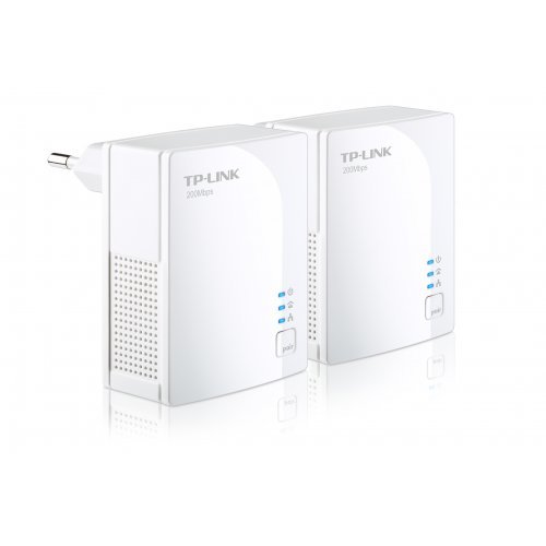 TP-Link TL-PA2010KIT, AV200 Nano Powerline Adapter Starter Kit