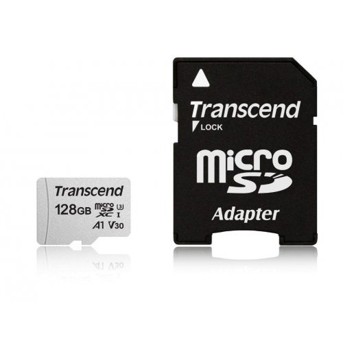 Флаш карта Transcend 300S TS128GUSD300S-A (снимка 1)