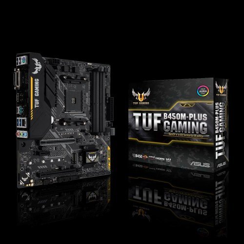 Дънна платка Asus TUF B450M-Plus Gaming (снимка 1)