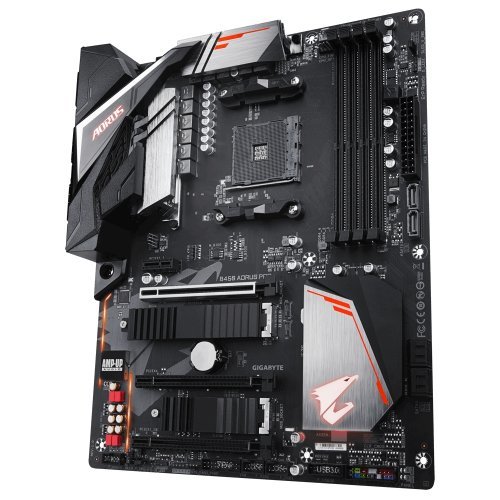 Дънна платка Gigabyte B450 Aorus Pro B450 Aorus Pro 1.0 (снимка 4)