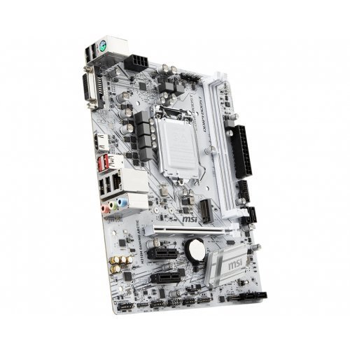 Дънна платка MSI H310M Gaming Arctic (снимка 4)