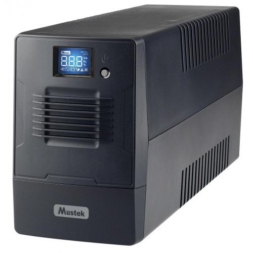 UPS устройство Mustek PowerMust 800VA LCD MUS-UPS-LCD-800 (снимка 1)