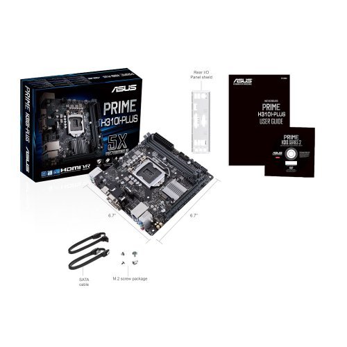 Дънна платка Asus Prime H310I-PLUS/CSM (снимка 7)