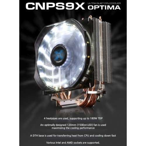Охлаждане за компютри > Zalman CNPS9X Optima CNPS9X (снимка 4)