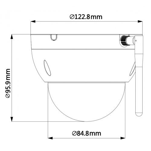 IP камера Dahua SD22404T-GN-W (снимка 2)
